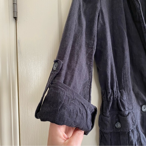 Free People Oversized Linen Shacket - Picture 5 of 9